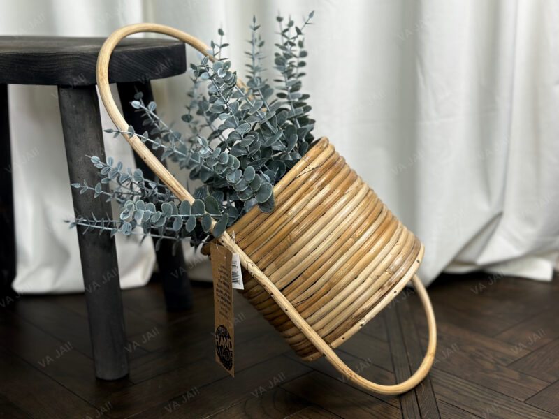 Natūralaus bambuko pakabinamas vazonas "Arbor"