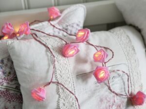 Dekoratyvinės LED lemputės „Rosebush“