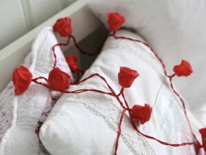 Dekoratyvinės LED lemputės „Rosebush“