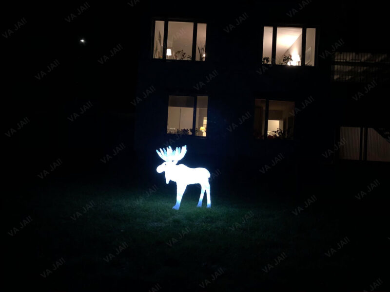 Akrilinė LED dekoracija „Älg“ - Image 3