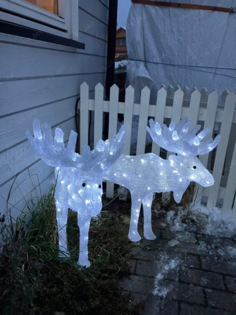 Akrilinė LED dekoracija „Älg“ - Image 6