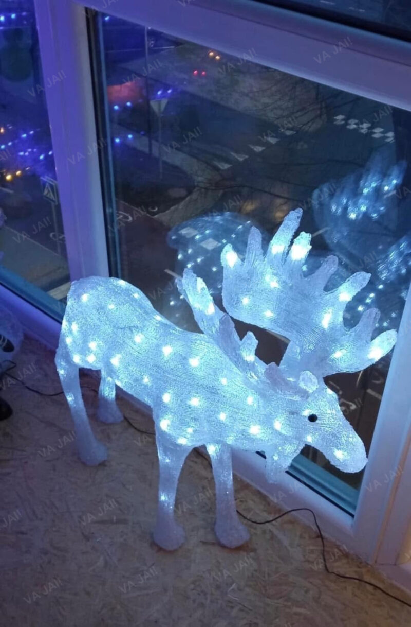Akrilinė LED dekoracija „Älg“ - Image 9