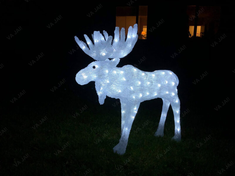 Akrilinė LED dekoracija „Älg“ - Image 2