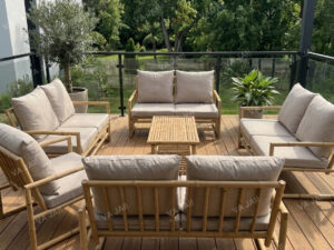 Terasinis baldų komplektas "Ulan"