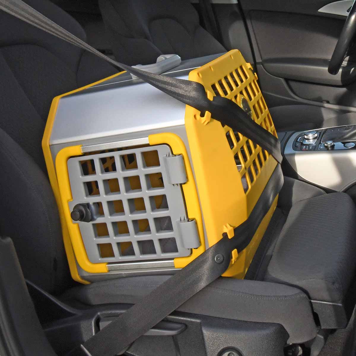 Transportavimo narvas augintiniams MimSafe Care2 Large Yellow - Image 4