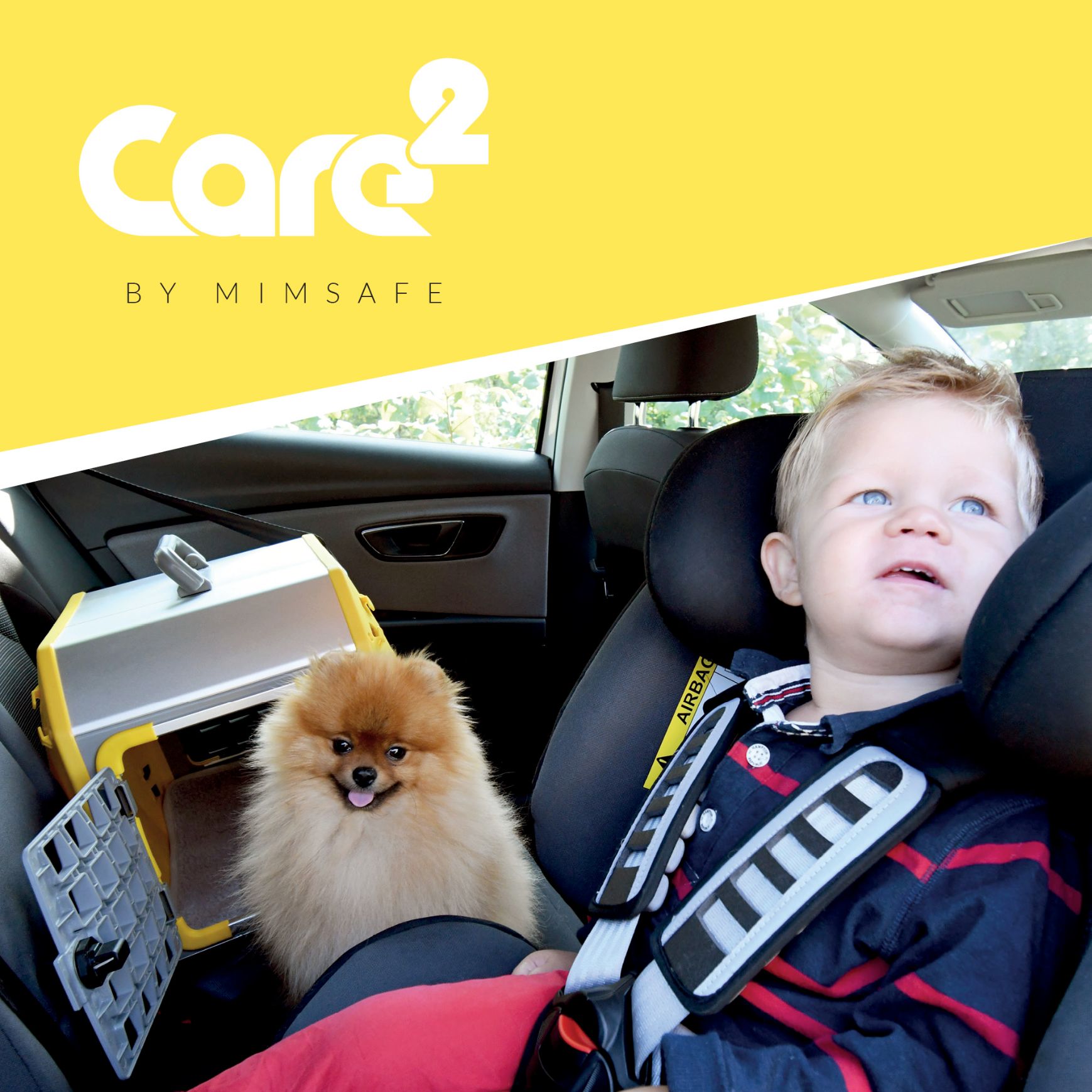 Transportavimo narvas augintiniams MimSafe Care2 Large Yellow - Image 5