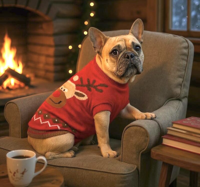 Megztinis augintiniams "Rudolf"