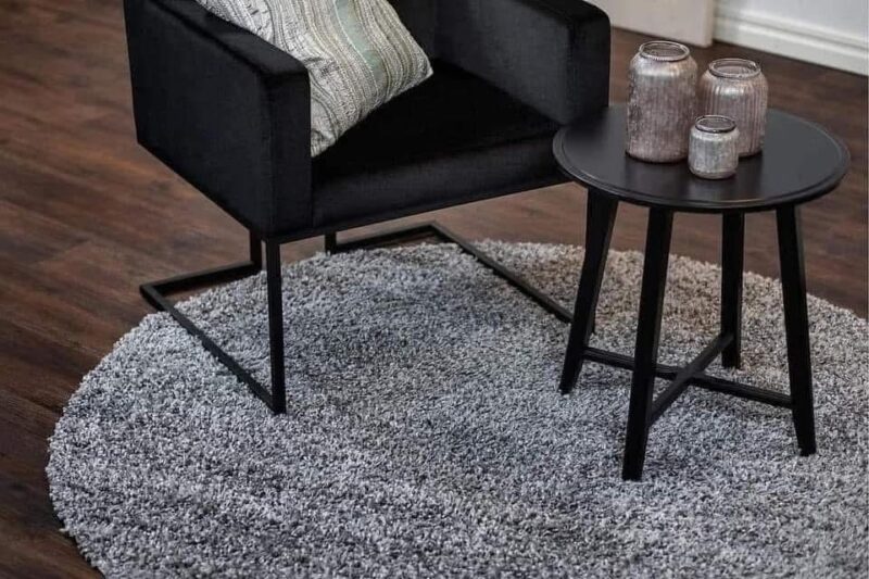 Ilgo plauko kilimas "Vigeois" ø120cm