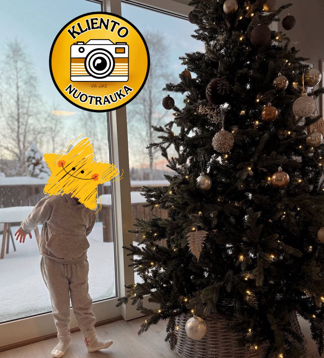 Dirbtinė eglutė su LED apšvietimu „Chamonix“ 250cm - Image 27