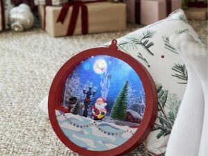 Pakabinama šventinė dekoracija "SnowGlobe"