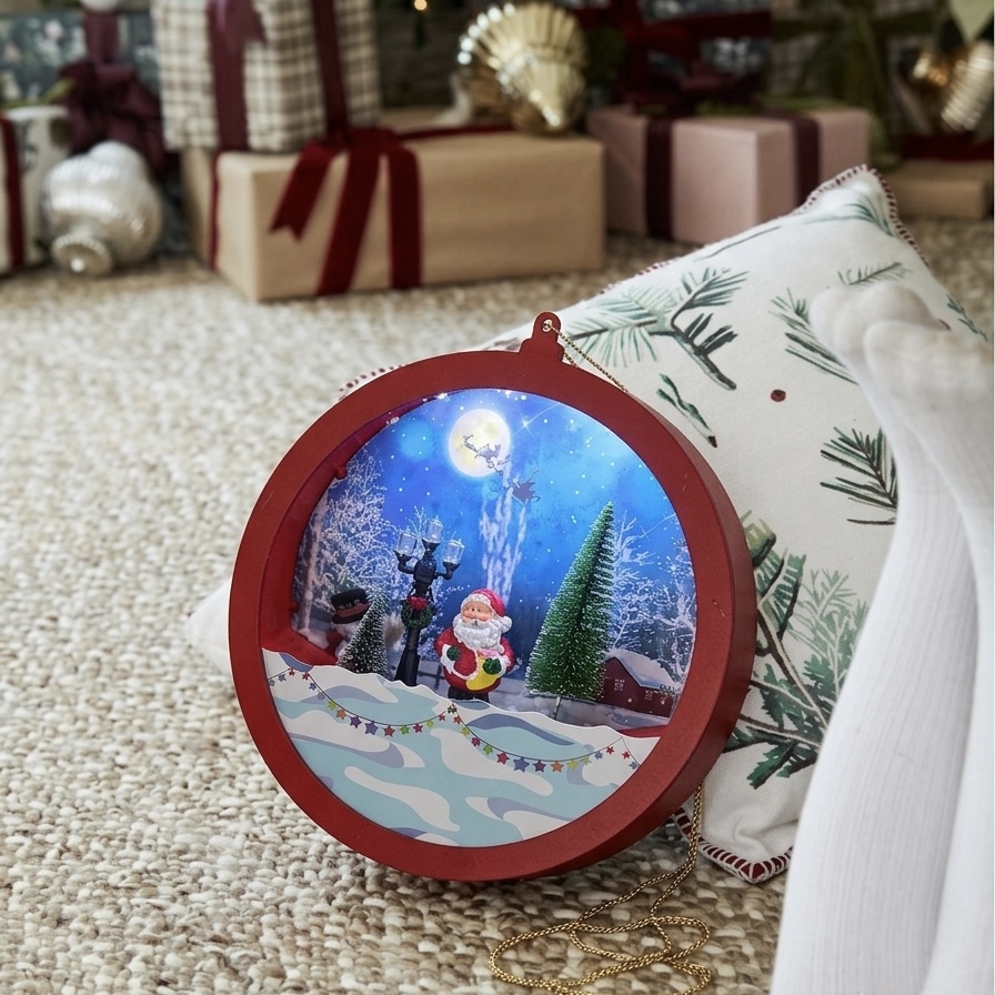 Pakabinama šventinė dekoracija "SnowGlobe"