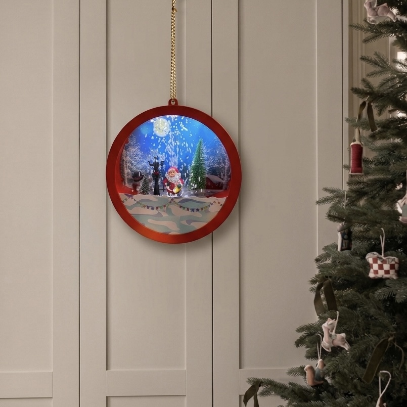 Pakabinama šventinė dekoracija "SnowGlobe" - Image 2