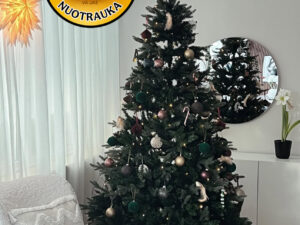 Dirbtinė eglutė su LED apšvietimu „Piteå“