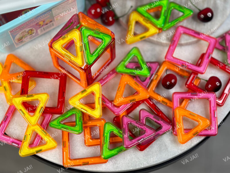 Lavinamosios magnetinės kaladėlės "Klocki" - Image 4