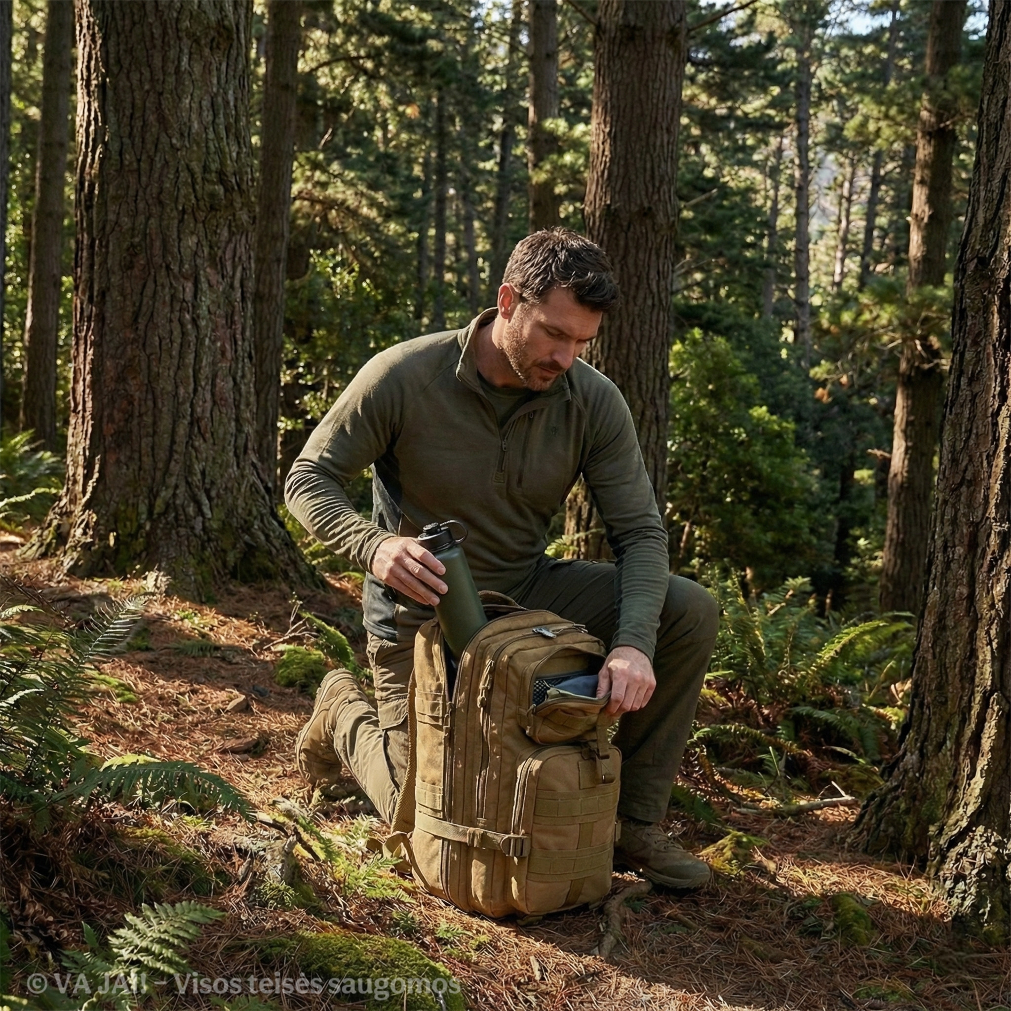 Taktinė - turistinė kuprinė "Venture" - Image 2