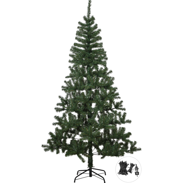 Dirbtinė eglutė su LED apšvietimu „W Led Alvik“ 210cm - Image 6