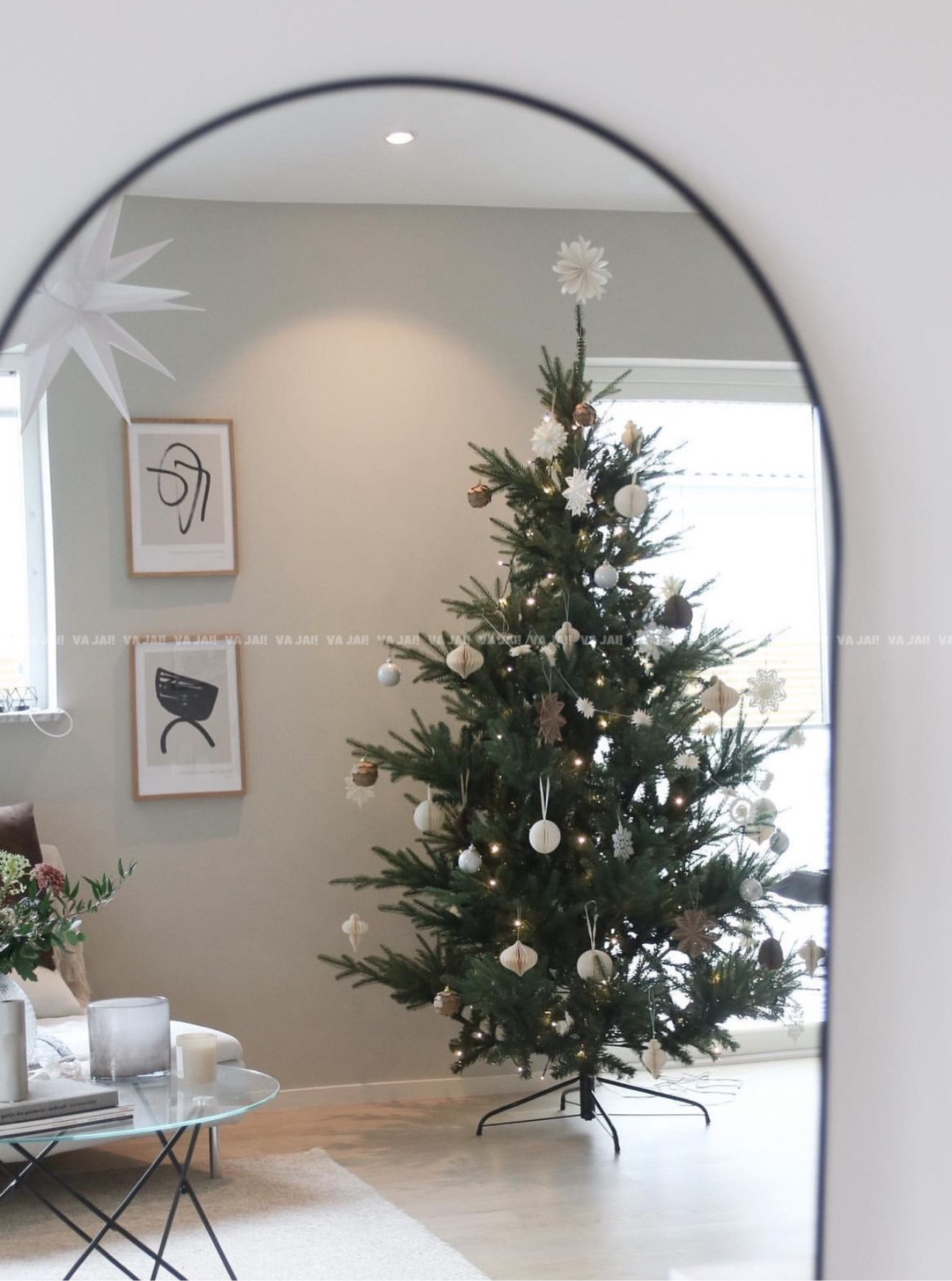 Dirbtinė eglutė su LED apšvietimu „Brekstad“ 210cm. - Image 6