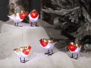 Kalėdinė akrilinė LED dekoracija „Crystalo“