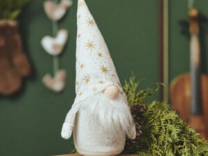 Dekoratyvinis nykštukas "Tinsel" 25cm