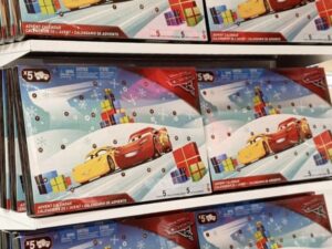 Advento kalendorius „Disney Pixar Cars“
