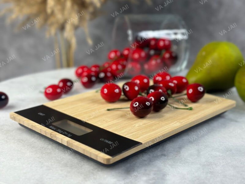 Elektroninės virtuvinės svarstyklės "Bamboo" - Image 2