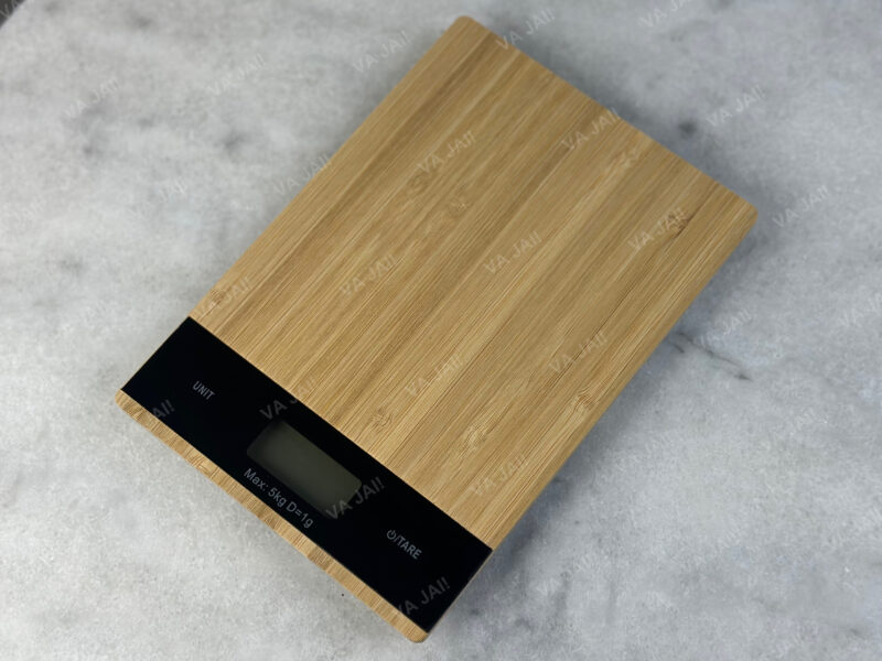 Elektroninės virtuvinės svarstyklės "Bamboo" - Image 4