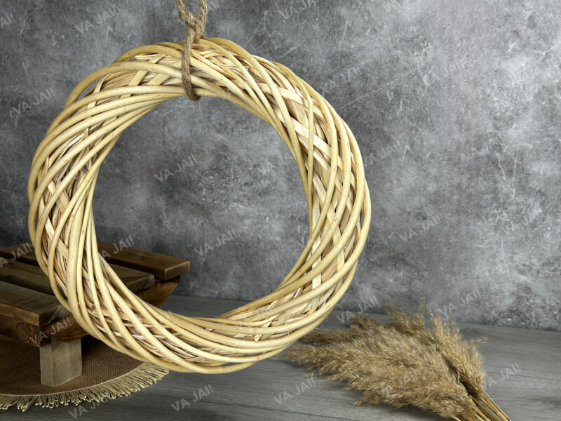 Dekoratyvinis natūralaus ratano vainikas "Wreatho" - Image 3