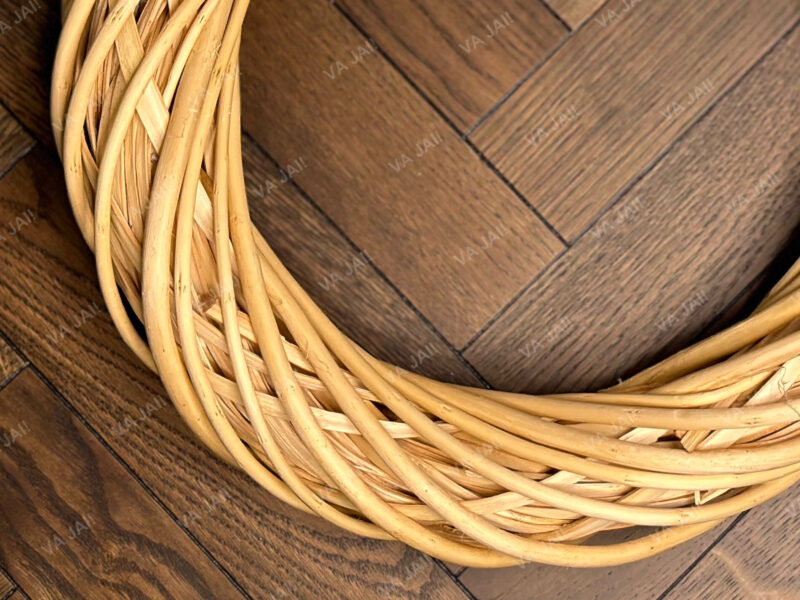 Dekoratyvinis natūralaus ratano vainikas "Wreatho" - Image 3
