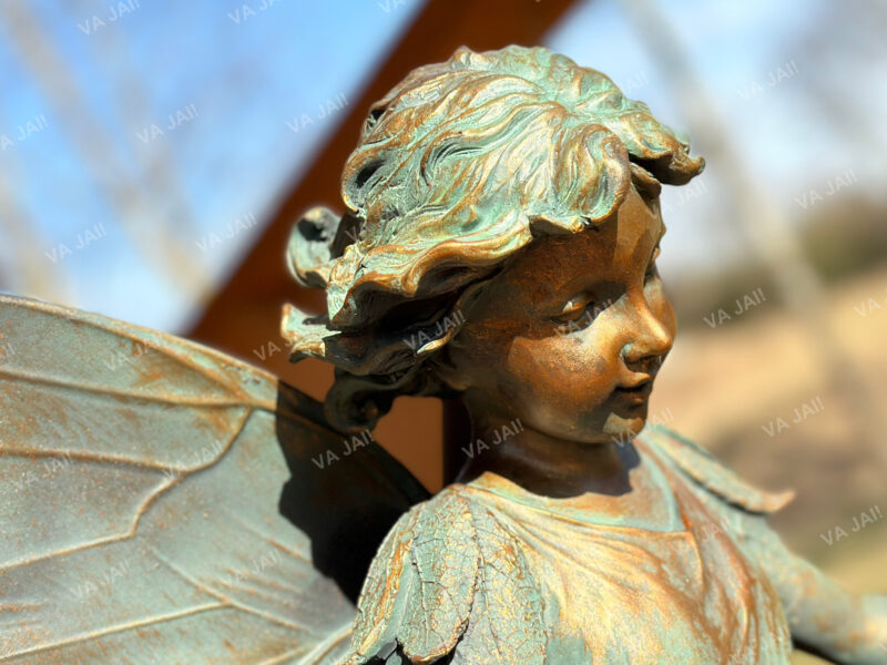 Sodo skulptūra – paukščių vonelė "Fairy" - Image 5