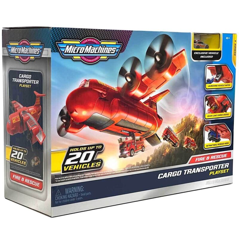 MicroMachines gaisrinis transporto lėktuvas - Image 7