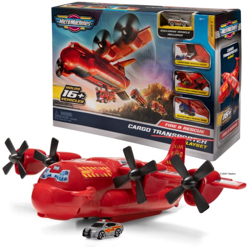 MicroMachines gaisrinis transporto lėktuvas - Image 8