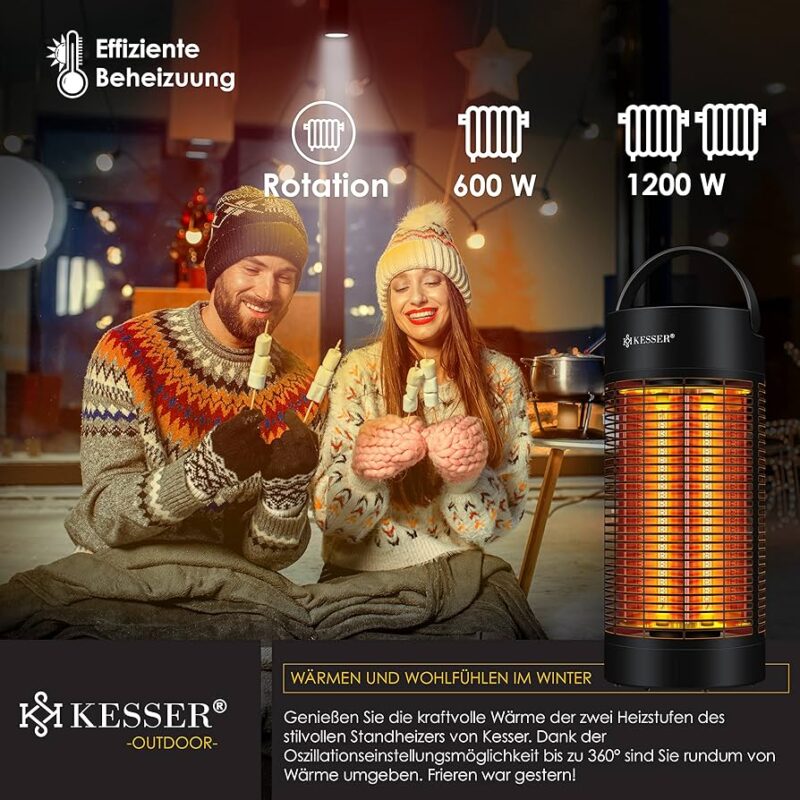 Infraraudonųjų spindulių šildytuvas "Kesser" - Image 4