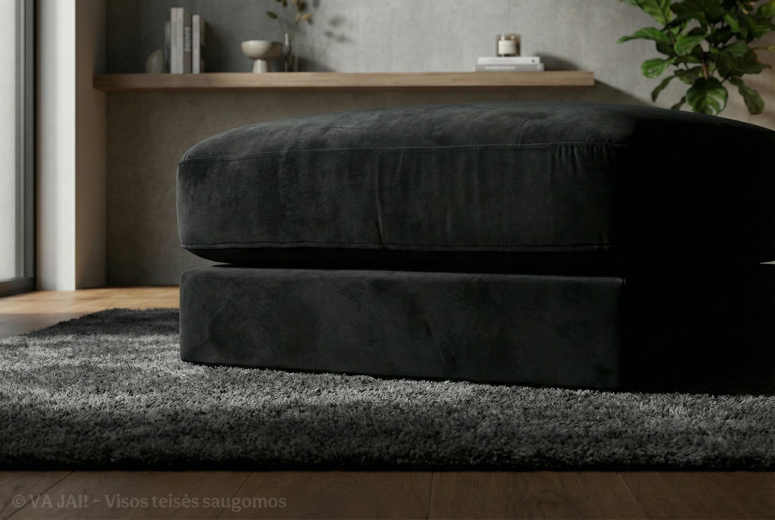 Pufas „Papillon Svart“ - Image 2