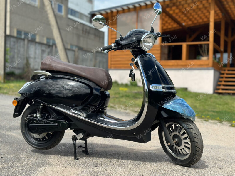 Elektrinis motoroleris „Golden Lion" - Image 2