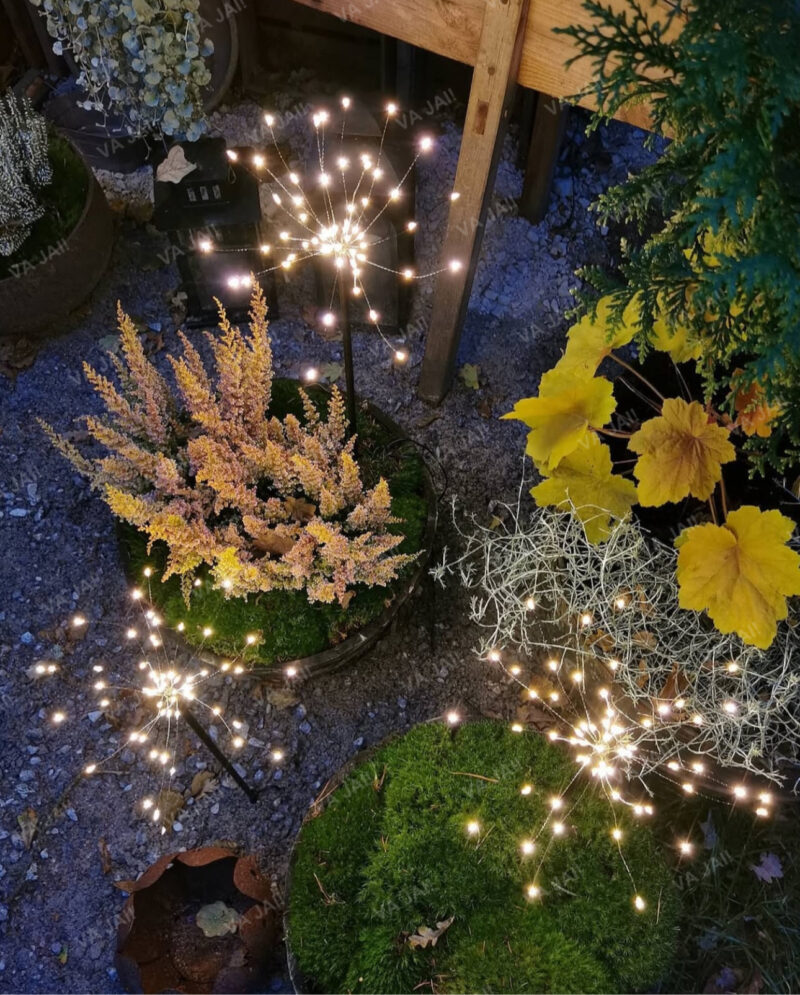 Dekoratyvinė saulės lempa „FireWork“ - Image 11