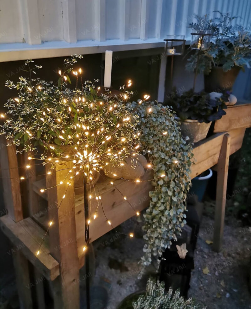Dekoratyvinė saulės lempa „FireWork“ - Image 10