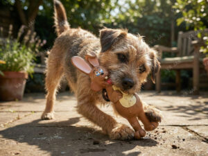 Latekso žaislas šunims „Karlie Rabbit“