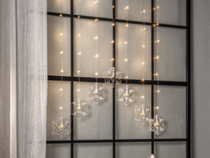 LED girlianda „Dew Drop Snowflake“