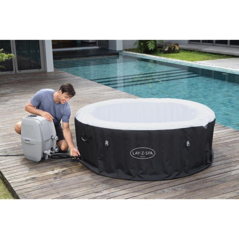 Bestway Lay-Z-Spa sūkurinis baseinas MIAMI 60001 - Image 10