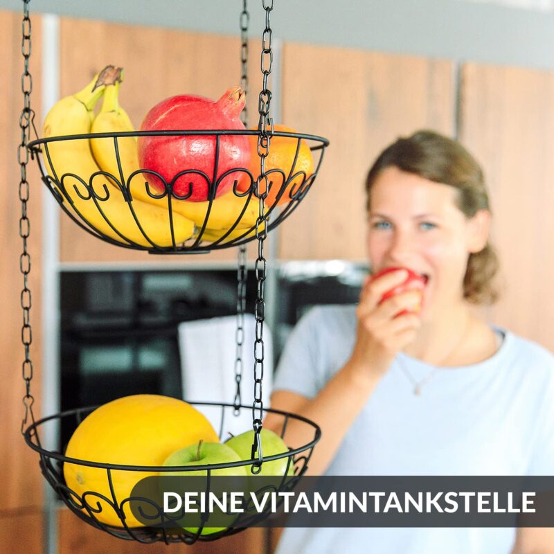 Pakabinamų krepšelių komplektas „Chefarone“ - Image 3