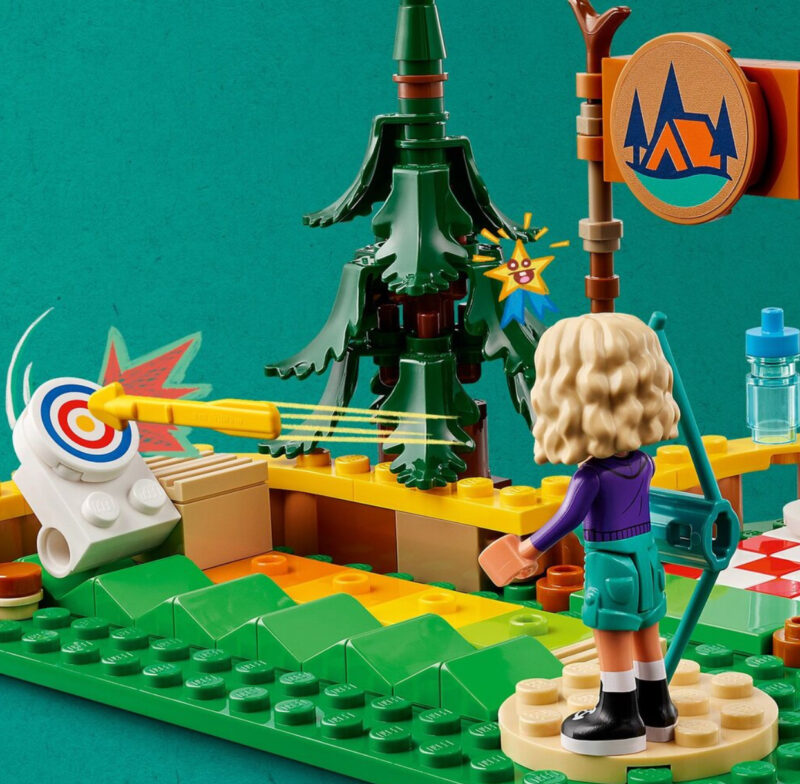 LEGO® Friends Stovyklos šaudymo iš lanko tiras 42622 - Image 4