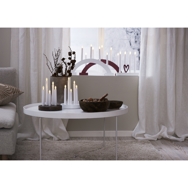 Medinė LED žvakidė „Abbe“ - Image 4