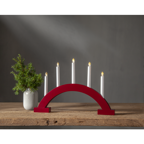 Medinė LED žvakidė „Abbe“ - Image 2