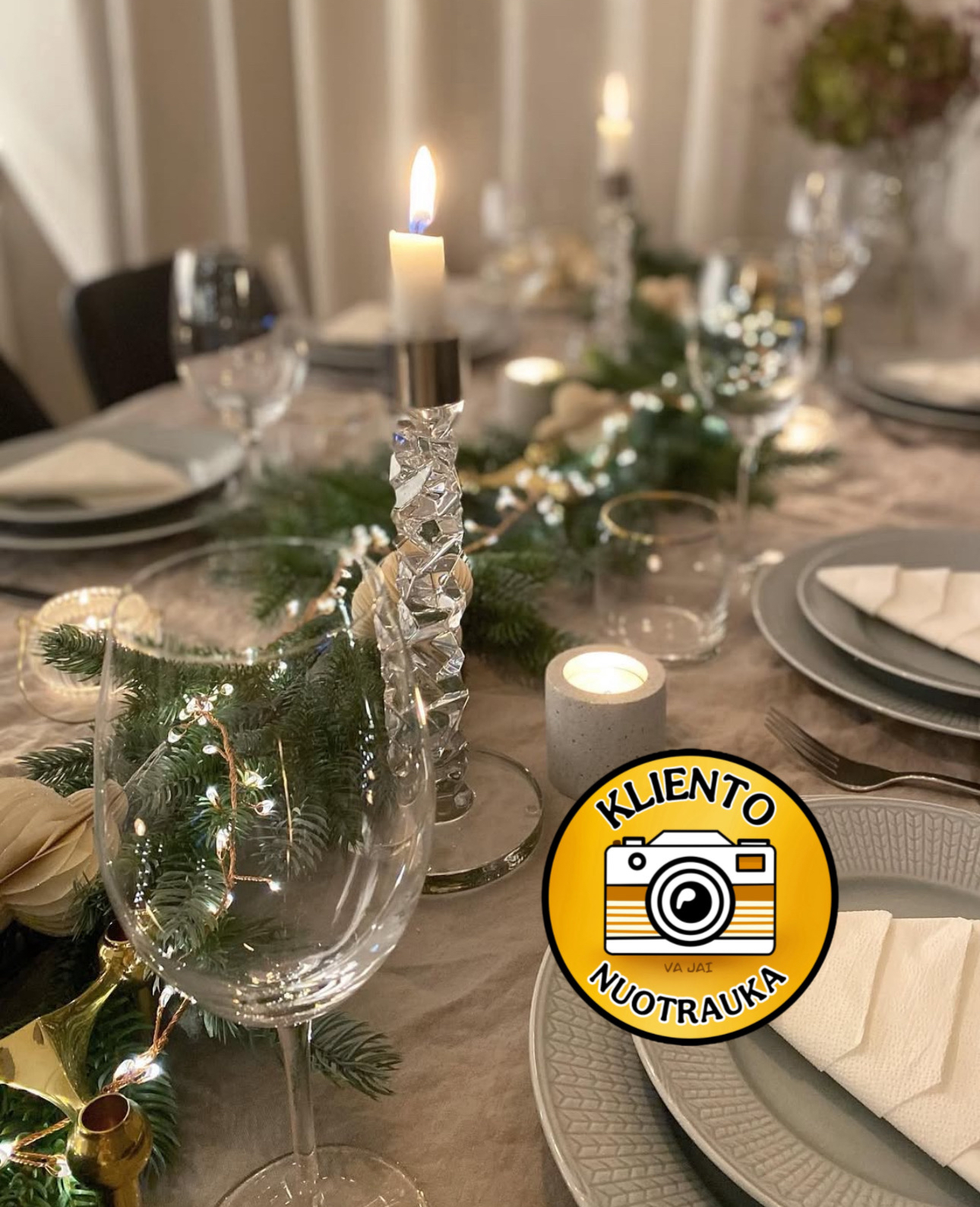 Eglės šakų girlianda „Lunda“ - Image 8