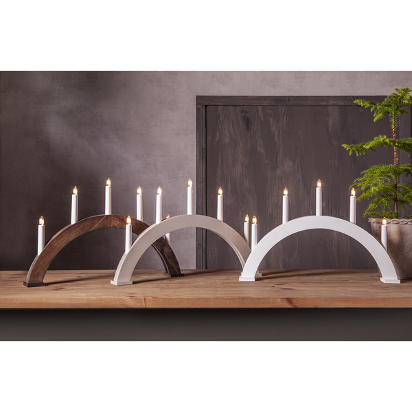 Medinė LED žvakidė „Albo“ - Image 3