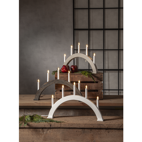 Medinė LED žvakidė „Albo“ - Image 4