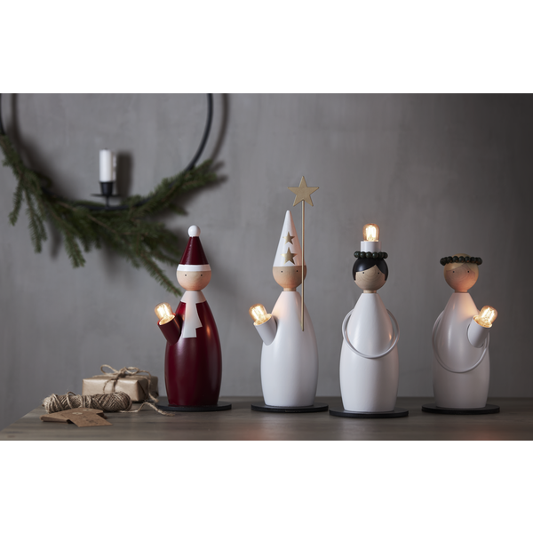 Medinė LED žvakidė „Lucia Classic“ - Image 4