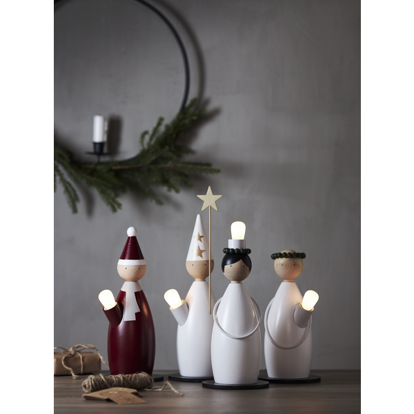 Medinė LED žvakidė „Lucia Classic“ - Image 5