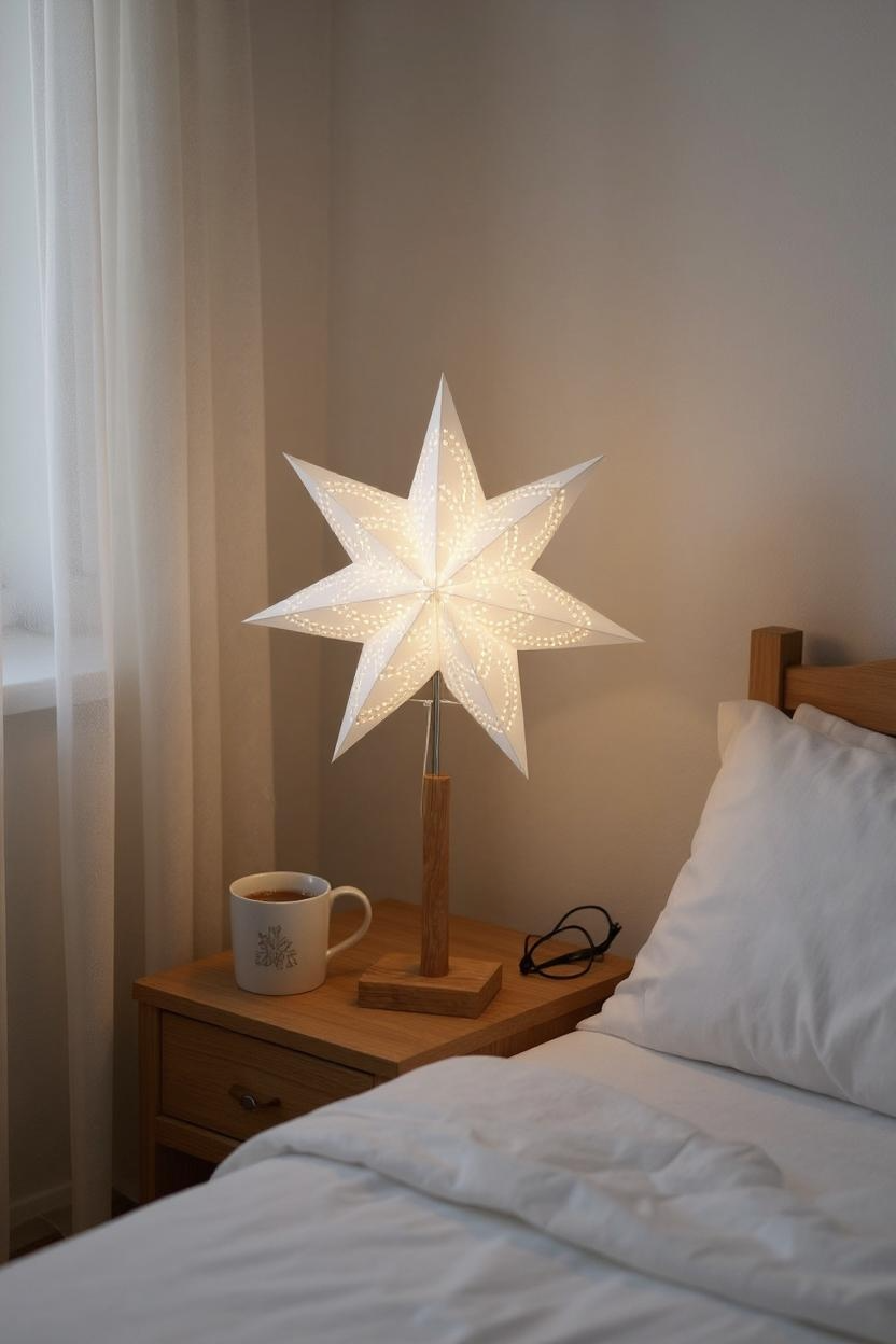 Popierinė žvaigždė su medine koja „Karo“ - Image 2