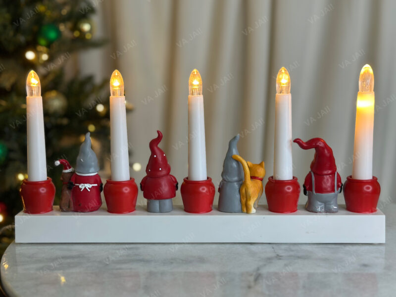 LED žvakidė „Santa“ - Image 2